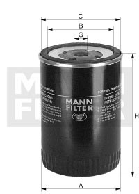 WDK11102/2 Фильтр топливный для систем высокого давления Mann filter WDK111022 - фото 12006