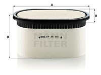 CP23210 Воздушный фильтр Mann filter COMPACPLUS Mann filter CP23210 - фото 6901