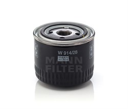 W914/28 Фильтр масляный Mann filter W91428 - фото 9773