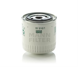 W916/1 Фильтр масляный Mann filter W9161 - фото 9775