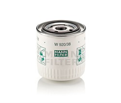 W920/38 Фильтр масляный Mann filter W92038 - фото 9784