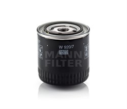 W920/7Y Фильтр масляный Mann filter W9207Y - фото 9793