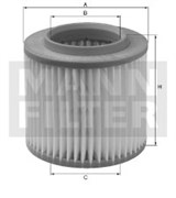 C33962 Воздушный фильтр Mann filter C33962