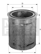 C571895 Воздушный фильтр Mann filter C571895