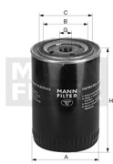 W1020 Фильтр масляный Mann filter W1020